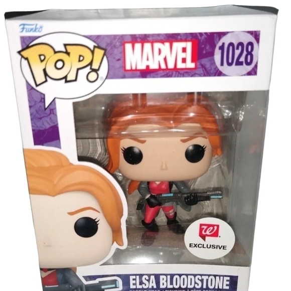 New In Box Marvel #1028 Elsa Bloodstone Bobble Head Walgreens Exclusive new - Picture 12 of 12